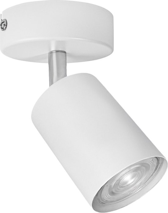 Ledmatters - Opbouwspot Wit - Dimbaar - 4 watt - 345 Lumen - 3000 Kelvin - Wit licht - Lichthoek 36 graden - IP21 Stofdicht