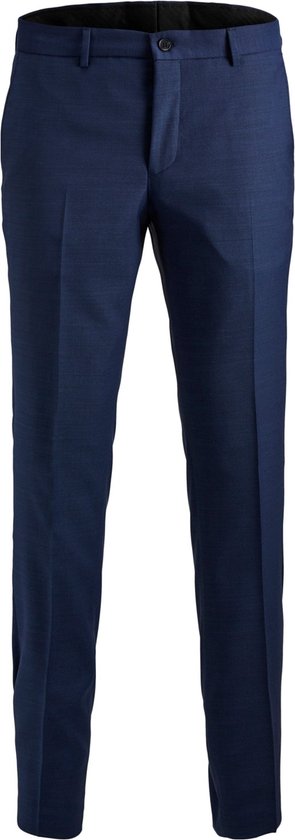 JACK & JONES Solaris Trouser regular fit - heren pantalon - blauw - Maat: 44