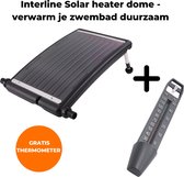 Interline Solar heater curve 7L - Pool Heater - Zwembadverwarming - Solarmat - Solar Zwembad Verwarming - Zwembad Verwarmen - Solar Verwaming Zwembad - Inclusief gratis Thermometer