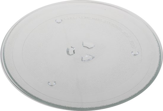 Geschikt voor SAMSUNG - GLASPLAAT MICROGOLF - M1610 - 255MM - DE7400027A