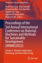 Lecture Notes in Mechanical Engineering - Proceedings of the 3rd Annual International Conference on Material, Machines and Methods for Sustainable Development (MMMS2022)