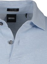 Hugo Boss poloshirt korte mouw lichtblauw