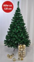 HI-Kerstboom-met-metalen-standaard-120-cm-groen