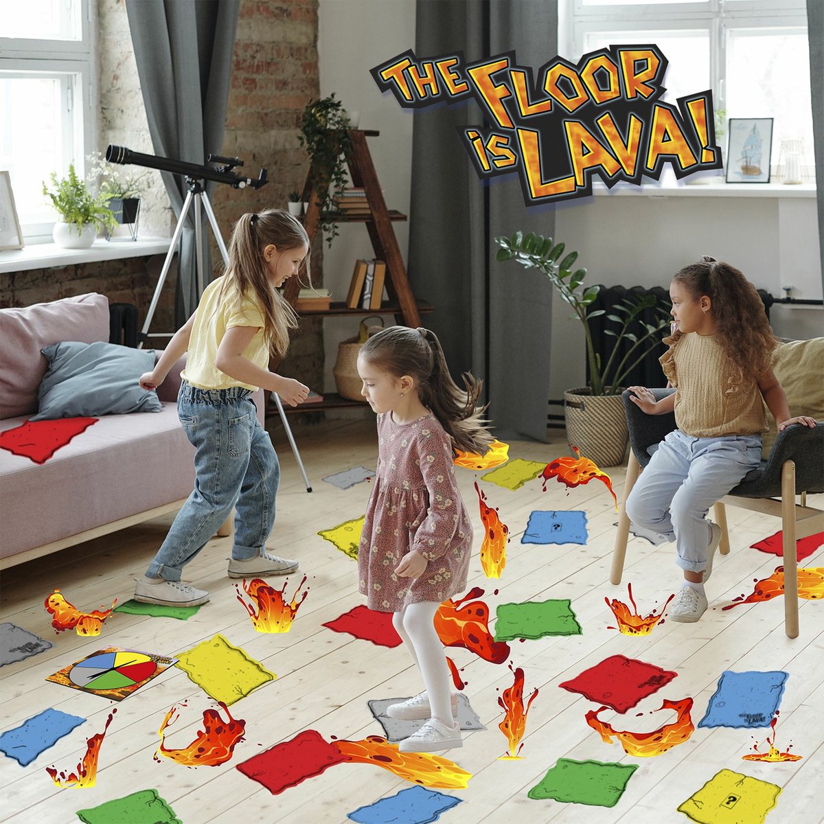 The Floor is Lava - Actiespel - Kinderspel (ML) — afbeelding 5