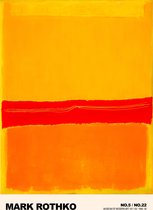 Mark Rothko No.5/No.22 Poster - 21x30 cm