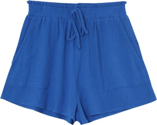 Blauwe korte short Mini - Grace & Mila