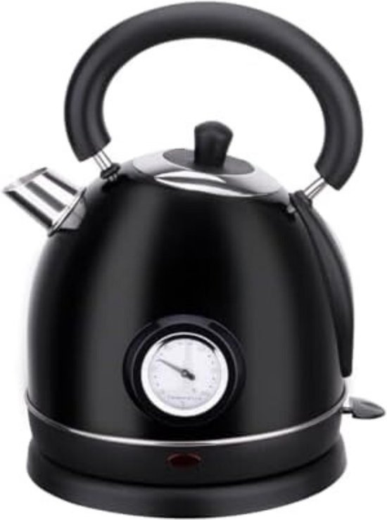Gratyfied - Retro Waterkoker - Retro Waterkoker Zwart - 1,8L