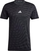adidas Performance Gym+ Training Naadloos T-shirt - Heren - Zwart- L