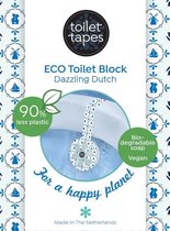 Toilet Tapes - Eco-vriendelijke WC Blokjes Voordeelverpakking met 160+ Spoelbeurten - Tot 90% Minder Plastic, Efficiënte Toiletsteen - Langdurige Frisheid - Dazzling Dutch - 14 Stuks