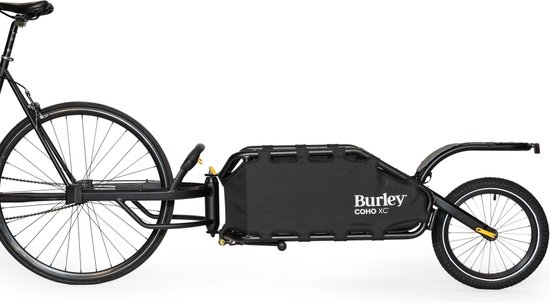 Burley Coho XC Fietskar - Fietsaanhanger - Bikepacking - Inklapbaar - Verstelbaar - Zwart van Burley — afbeelding 2