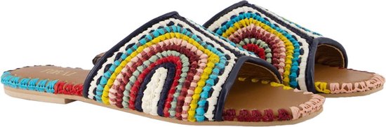 Multicolor Tl-betty slippers multicolor