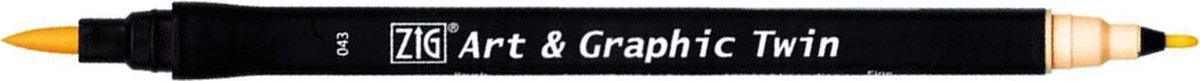 ZIG Art & Graphic Twin Tip brush marker - Flesh Color