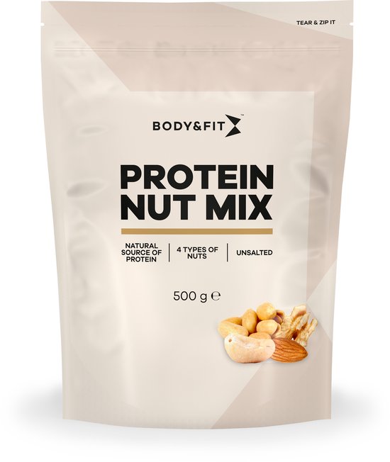 Foto: Body fit superfoods prote ne notenmix bron van eiwitten en gezonde vetten 500 gram