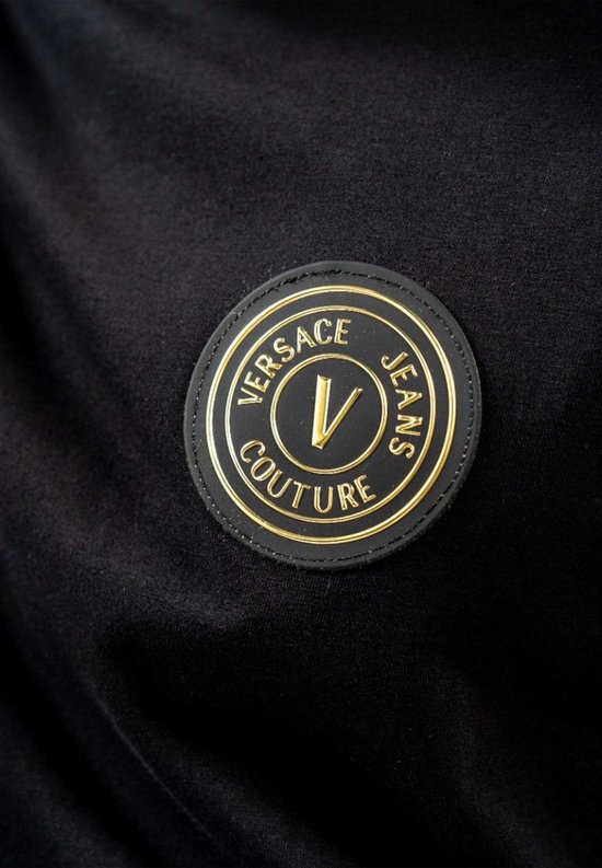 Shirt Zwart V-emblem t-shirts zwart