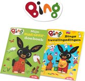 BING voordeelbundel - Natuur-doeboek + Kleurboek - BING speelgoed vanaf 2 jaar - Peuter en kleuter