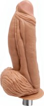 Eroticon Mega Dildo - 26,5 cm de long - 7,5 cm d'épaisseur - Attachement Machine sexuelle - Extrêmement grand - Accessoire - Attachement 3XLR