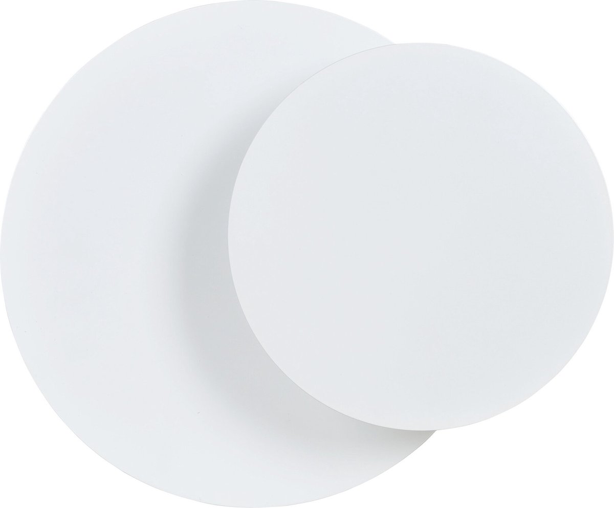 Emibig Kalmer 2 witte cirkels wandlamp 1x G9 - Perfecte verlichting voor elke ruimte