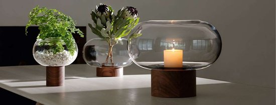 Vase oblat LSA 35 cm