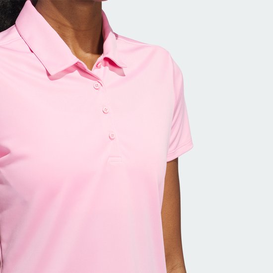 adidas Performance Solid Performance Poloshirt met Korte Mouwen - Dames - Roze- S van adidas — afbeelding 5
