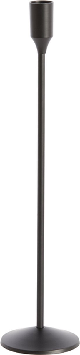 Kandelaar JULEN - Ø9x38cm - Zwart