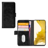Mobilize Elite Gelly Telefoonhoesje geschikt voor Samsung Galaxy S22 Plus Hoesje Bookcase Portemonnee - Zwart