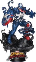 Beast Kingdom - Marvel - Diorama-065 - Maximum Venom Captain America - 15cm