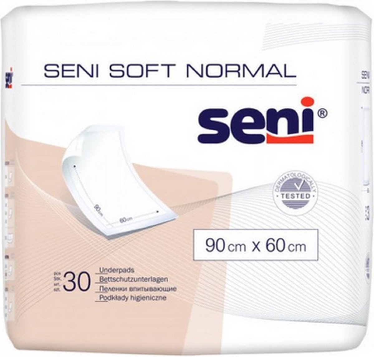 Seni Soft Normal 60 x 90 cm - 1 pak van 30 stuks
