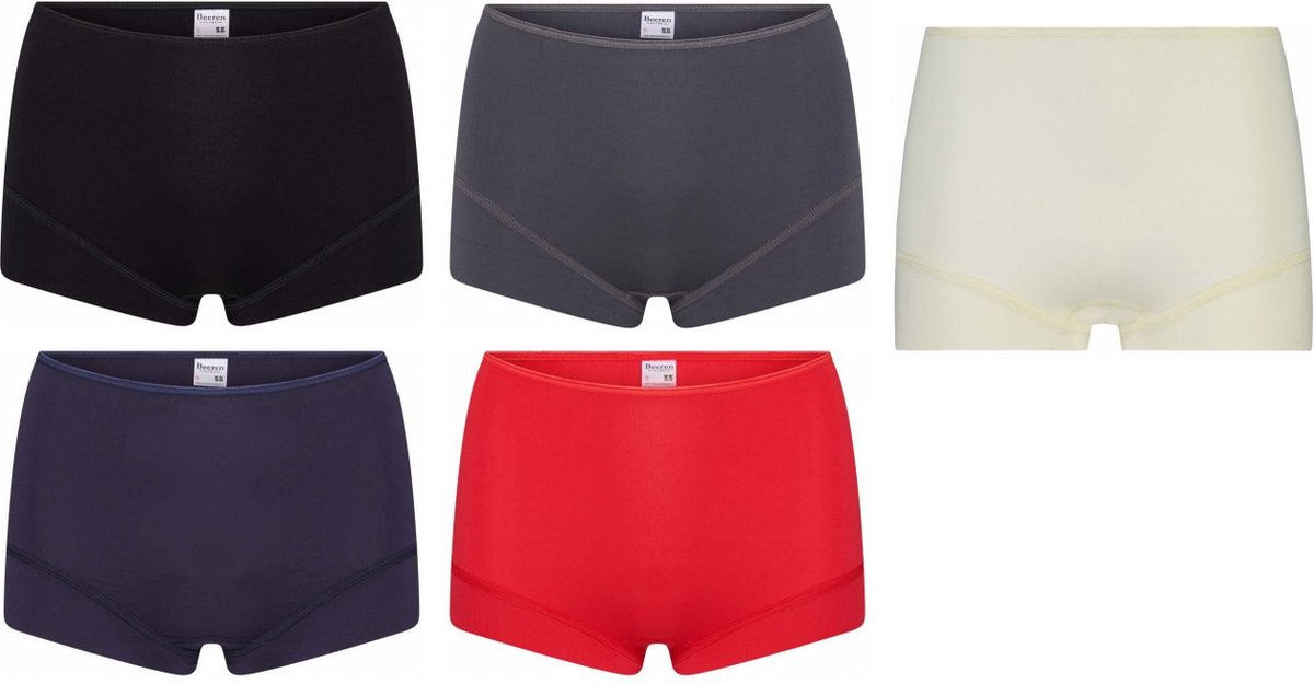 Beeren Dames 5-pack: Mix - maat XL