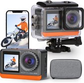 WERYOU Elite 4K60 - Action - Vlog Camera - 4K - 24MP - 60FPS - Wifi - 30M Waterdicht - Inclusief Accessoires - Onderwatercamera