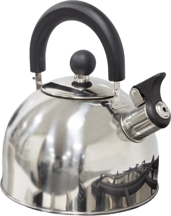 Camping Waterkoker 3l Fluitketel Voor Gasfornuis Fornuis Rvs Camping