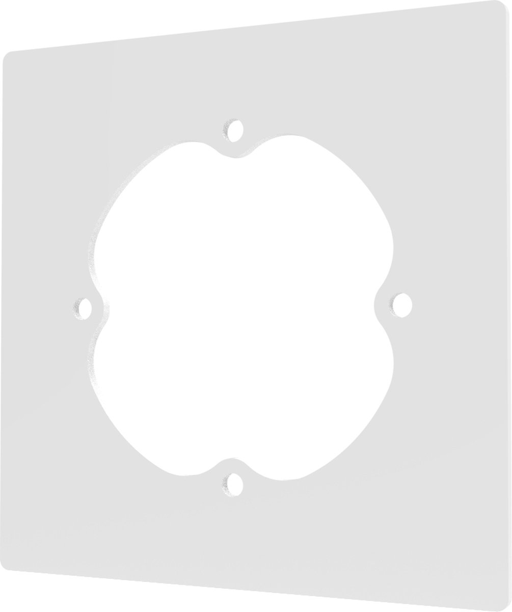 Kos Design - opvulraam enkel Stopcontact - Wit - Opvulramen - Opvulraampje
