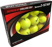 Srixon Z-Star A-Grade Recycled Gele Golfballen - 12 Stuks