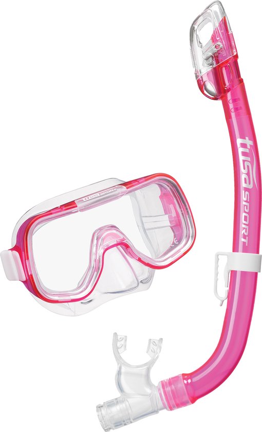 Kids Snorkelset – Droge Snorkel, Anti-mes, Antilek, Met Gehard Glas En Siliconen Van Voedingskwaliteit, Voor Kinderen Van 5-15 Jaar