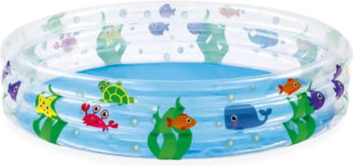 Bestway Kinderzwembad Ocean Life 152 x 30 cm - Opblaasbaarzwembad — afbeelding 11