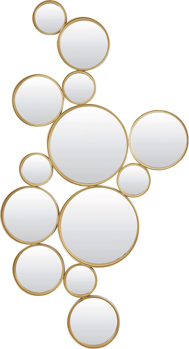 Spiegel CIELO - 127x3.5x64.5cm - Goud