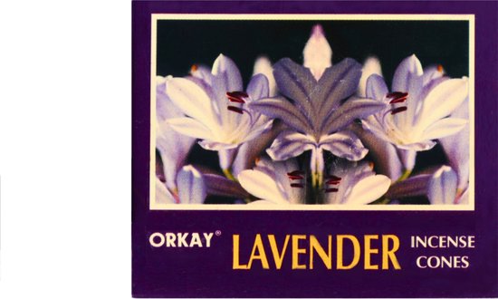 Orkay Wierook Kegels Lavendel Cones – 10 Stuks