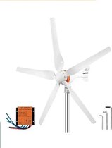 Vevor - Windturbine - Generator Kit - 900 r/min Windgenerator Kits - 500 W Kleine Wind Generator - Aluminium Behuizing - Roestvrijstalen Staart - Blad van Nylonvezel - Voor Gebruik Op Zee - Achtertuinen