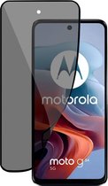 Privé Screenprotector geschikt voor Motorola Moto G34 Screenprotector - Privacy Beschermglas - Privacy Proteqt+