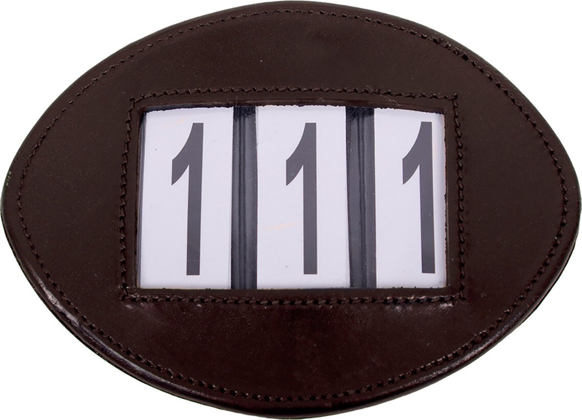 QHP Startnummer Modeste Bruin - One size size