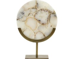 Light & Living - Ornament GOUYA - 25x10x35cm - Wit