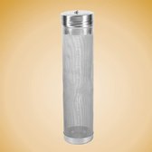 Bier Dry Hopper Filter - roestvrij staal Homebrew Bier-Wijntrechter filter zeef 300 Micron