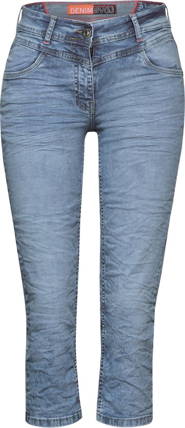CECIL Style NOS Scarlett Light Blue L22 Dames Jeans - light blue - Maat 32