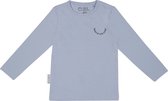 T.O.F.S. Think of Fun Stuff - Snazzy - T-shirt - Long Sleeve - Pastel Blauw - mt 68/74
