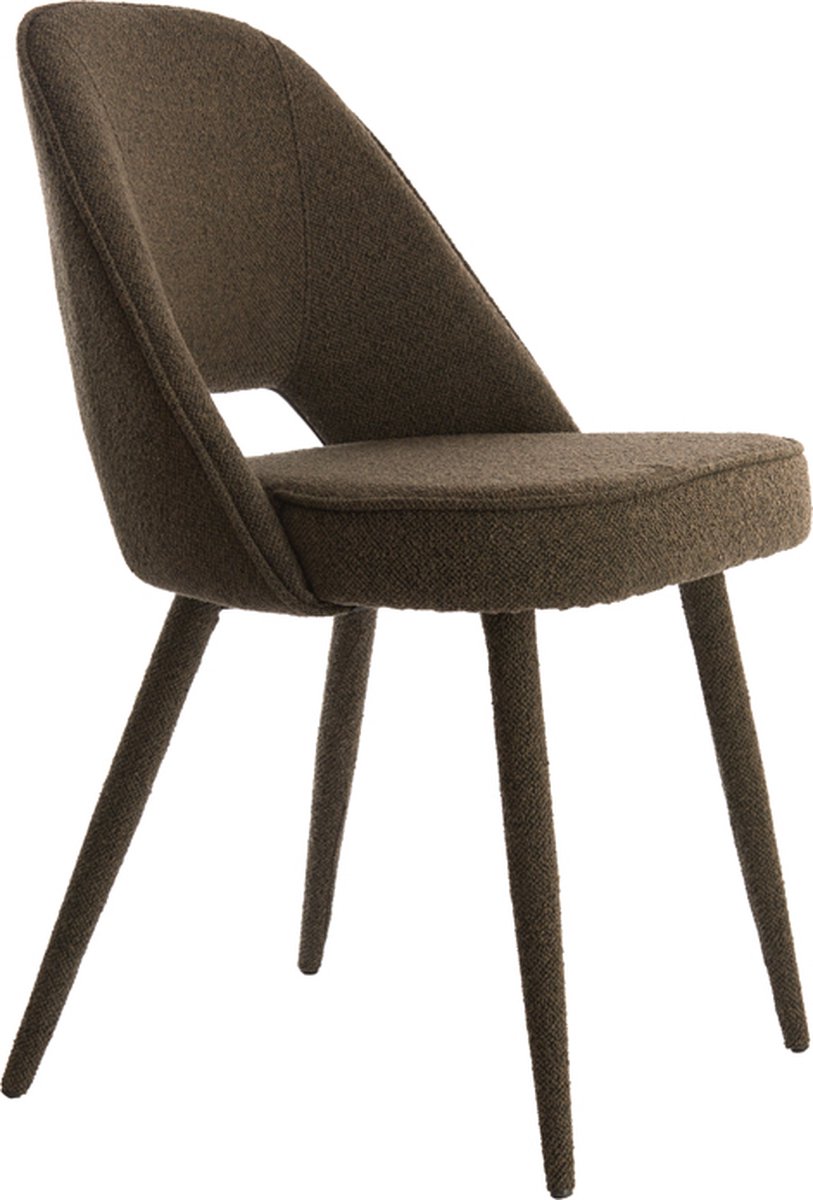 Eetkamerstoel DJESLIN - 57x51x84cm - Bruin