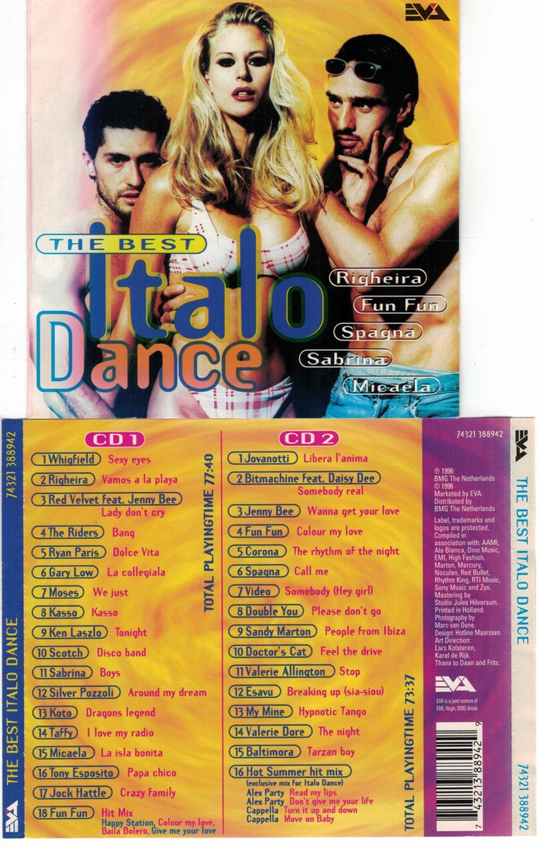 THE BEST ITALO DANCE (2 CD)