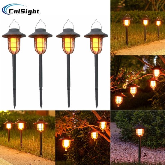 CNL Sight 2 IN 1 Solar Priklamp Hanglamp Set Van 4 Stuks Bol cnl-sight-2-in-1-solar-priklamp-hanglamp-set-van-4-stuks-bol