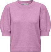 Only Trui Onlrica Life 2/4 Pullover Knt Noos 15318551 Pastel Lavender W.melange Dames Maat - L