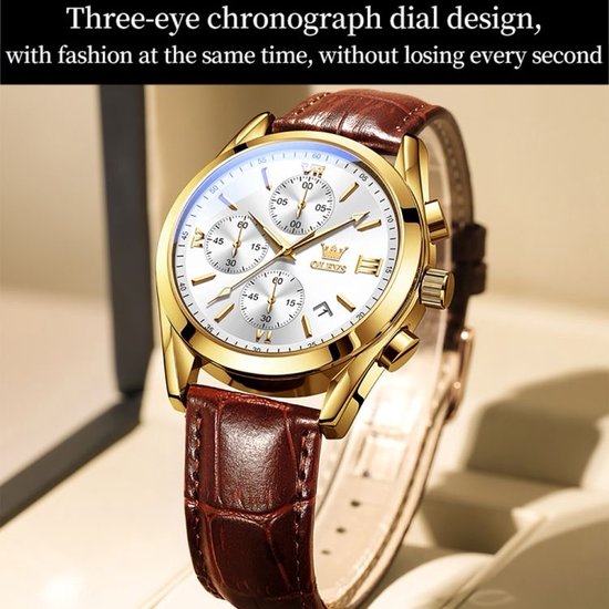 LIGE Nouvelles montres pour hommes Top marque de luxe hommes montre-bracelet en cuir montre à Quartz sport étanche Date chronographe