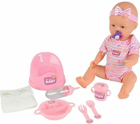 Simba - Steffi Love Bébé Surprise – luidspreker – pop 29 cm – afneembare buik – baby 5 cm – slaapkamer accessoires – 105733590002