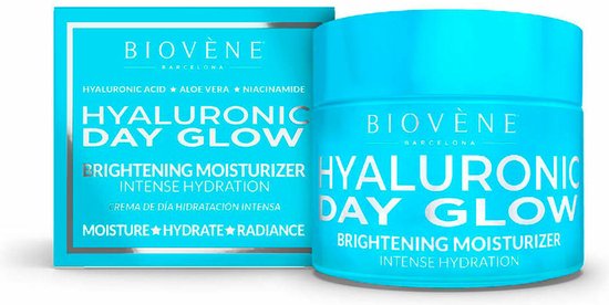 Hydraterende Crème Biovène Hyaluronic Day Glow 50 ml